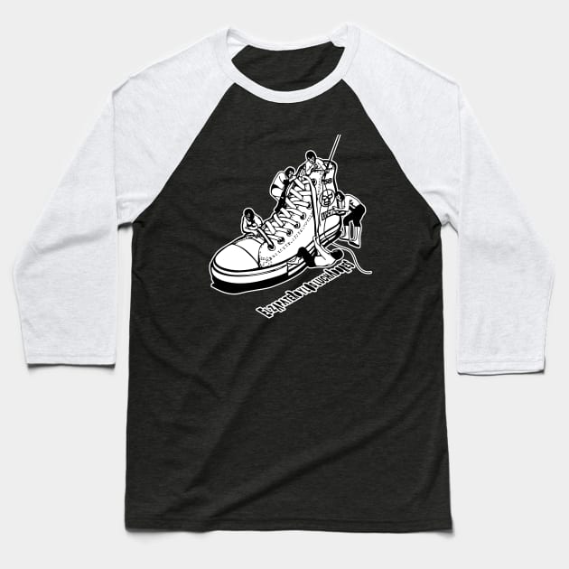 LUCHA Shoes Baseball T-Shirt by RK58